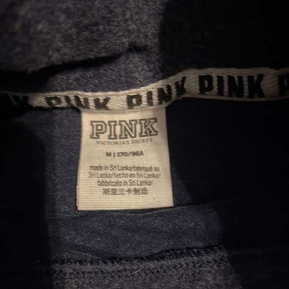 Pink sweatshirt with high neck - Picture 4 of 4